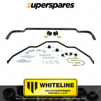 Whiteline Front and Rear Sway Bar Vehicle Kit for Mitsubishi Triton ML MN 4WD