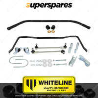 Whiteline Front and Rear Sway Bar Vehicle Kit for Nissan Navara D40 2005-2015