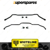 Whiteline Front and Rear Sway Bar Vehicle Kit for Toyota Land Cruiser Prado 95