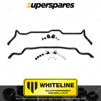 Whiteline Front and Rear Sway Bar Vehicle Kit for Toyota Land Cruiser 100 IFS