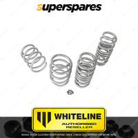 Whiteline Front & Rear Coil Springs Lowered for Audi S3 RS3 Quattro AWD 15-20