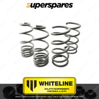 Whiteline Front & Rear Coil Springs Lowered for Ford Focus ST SA FWD 19-On