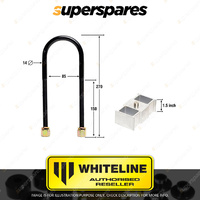 Whiteline Lowering block kit KLB108-15 for UNIVERSAL PRODUCTS Premium Quality