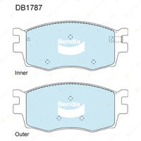 Front Bendix GCT Brake Rotors + Pads for Hyundai Accent MC i20 PB PBT 1.4L 1.6L