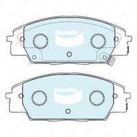 Front Bendix GCT Disc Brake Rotors + Pads for Honda Integra DC5 2.0L 2004-2007