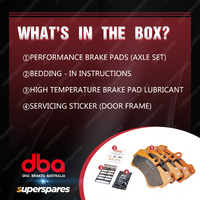 DBA Front + Rear Xtreme Performance Brake Pads for Cupra Formentor KM 2.0L 20-On