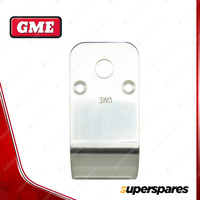 GME 76mm Wrap-Around Bullbar Bracket - 3mm Stainless Steel Finish