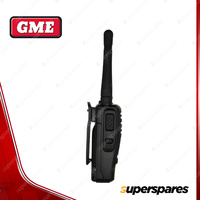 GME 2 Watt UHF CB Handheld Radio USB Charging Up to 14 Hours Battery Life