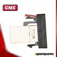 GME RJ45 Pass-Through Adaptor - Type 1 White Suit XRS Connect UHF CB Radios