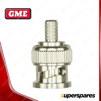 GME BNC Connector With Crimp Sleeve PL-SS04 - To Suit RG-SS58 Coaxial Cable