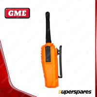 GME 5/1 Watt IP67 UHF CB Handheld Radio w/ LED torch - Blaze Orange TX-SS6160XO