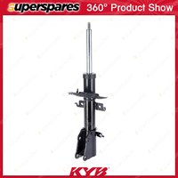 Front + Rear KYB EXCEL-G Shock Absorbers for RENAULT Kangoo X61 DT4 I4 FWD Van