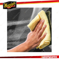 Meguiar's Microfibre Polishing Cloths Twin Pack Car Wash Cloth Super Absorbent