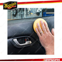 Meguiar's Reusable Hand Applicator Pad Twin Pack 10cm - Special Cushioned Foam