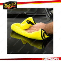 Meguiar's Supreme Shine Detailing Cloth 60cm x 40cm - Double-Sided Microfibre