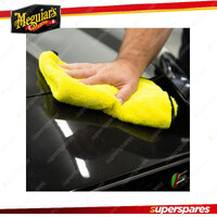 Meguiar's Supreme Shine Microfibre Detailing Cloth Twin Pack 60cm x 40cm