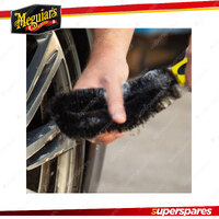 Meguiar's Supreme Shine Universal Wheel Brush with Rubber-Grip Handle