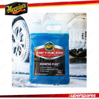 Meguiar's Shampoo Plus 3.8L Liquid Automotive Care Exterior Cleaner D11101