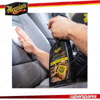 Meguiar's Gold Class Rich Leather 3-In-1 450ml Non-Greasy Non-Whitening Formula