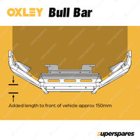 OXLEY Bull Bar Includes Tow Points & Fog Lights for Great Wall Cannon 12/19-On