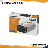 Powertech Modified Sinewave convenient Inverter 500W 1500W 12VDC to 240VAC