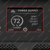 Projecta 12/24V 35A Automatic Battery Charger with Heavy Duty Clamps