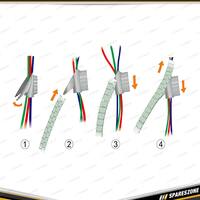 Charge Spiral Binding - 15mm x 5 Meters with Tool Black Wire Cable Organising