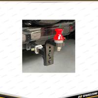 Loadmaster 50mm 3500KG Square Towbar Hitch Ball Mount - 305.5mm Hole Length