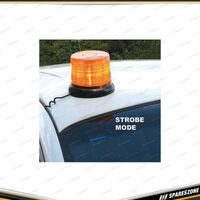 Motolite 80 LED Revolving / Strobe Light - Amber with Magnetic Base