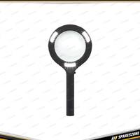 PK Tool 80mm Magnifying Glass with 3 LEDs - Magnify & Light Easy to Use