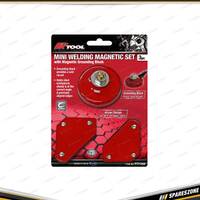 3 Pcs of PK Tool Mini Welding Magnetic Set - Two Arrow & One Ground Block