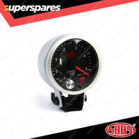 SAAS Tachometer Diesel 0-5K RPM Shiftlight 80mm Black Street Series