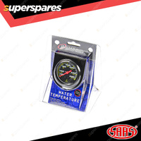 SAAS Oil Pressure Mechanical Gauge - Dual scale - Black Autoline 0 to 80psi