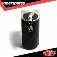 SAAS Oil Catch Tank 4X4 Baffled Black Billet 500ml Premium Quality