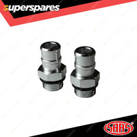 Pair SAAS Catch Tank Hose Fitting 16mm 5/8 Premium Quality Brand New