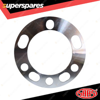 2 Pack SAAS Wheel Spacers Universal 6 Studs ID 106mm OD 175mm Depth 6mm