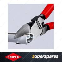 Knipex Diagonal Cutter - Length 160mm With Opening Spring Cuts Soft Materials