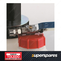 Toledo 7.5L Transmission Filling System - Includes 18 adaptors transparent hose