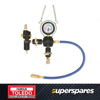 Toledo 3 Pc of Cooling System Pressure Vacuum Refill Kit - 90psi/12cfm