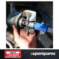 Toledo Brake Caliper Piston Wind Back Kit with Universal Adjustable Adaptors