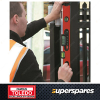 Toledo Magnetic Digital Box Level - Tilted LCD screen with LED backlight 600mm