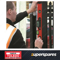 Toledo Magnetic Digital Box Level - Tilted LCD screen with LED backlight 1200mm