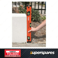 Toledo Magnetic Box Level - 900mm Length Spirit Level Reinforced aluminium frame