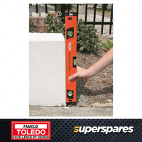 Toledo Magnetic Box Level - 1200mm Spirit Level Reinforced aluminium frame