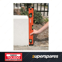 Toledo Magnetic Box Level - 1800mm Spirirt Level Reinforced aluminium frame