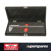 Toledo Metric & Imperial Analogue Vernier Caliper - 150mm High Precision Expert