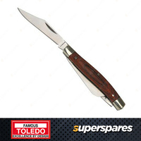 Toledo Stock Knife 440 Stainless Steel - Triple Blade 50mm 55mm 70mm