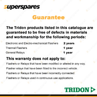 Tridon 3 Pin Alternating Flasher for Buses & Emergency Vehicles 12 Volt