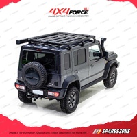 180X125cm Al-Alloy Roof Rack Platform + Gutter Brackets for Suzuki Jimny XL