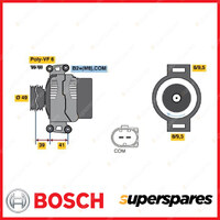 Bosch Alternator for BMW 1 Ser 130i E87 3 Ser 323i 325i 330i E90 E91 155 Amp